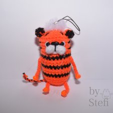 Новый тигрик! Брелок для машины. Или ёлочная игрушка