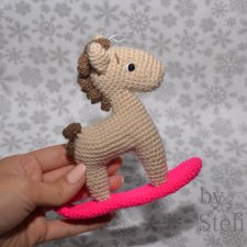 Лошадка-качалка. Ёлочная игрушка