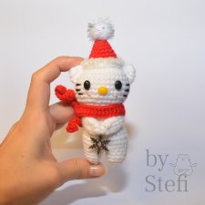 Новогодняя кошечка