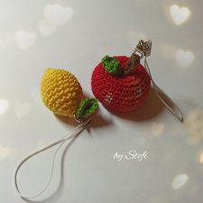 Фруктовые брелоки