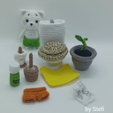 Покажу ещё один наборчик. Мишка и его трон