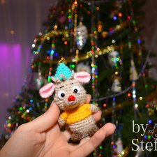 Мышонок (ёлочная игрушка)