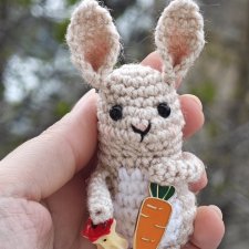 Получился зайчик. Случайно