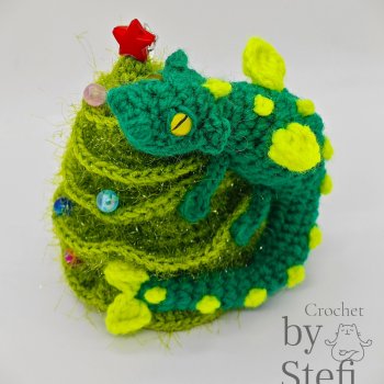 Дракончик на ёлочке Символ 2024