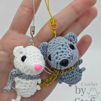 МышИцы  - вязанные игрушки