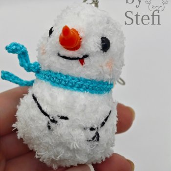 Покажу плюшевую малявку - вязанная игрушка
