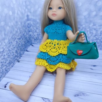 Кожаная сумочка для Paola Reina