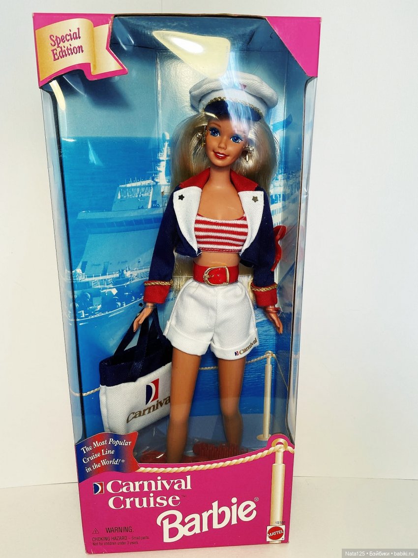 Морская душа. Carnival Cruise Barbie 1997