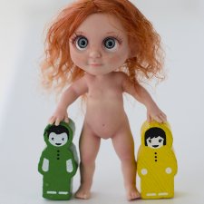 Мальчик или девочка? Силиконовый малыш на каркасе