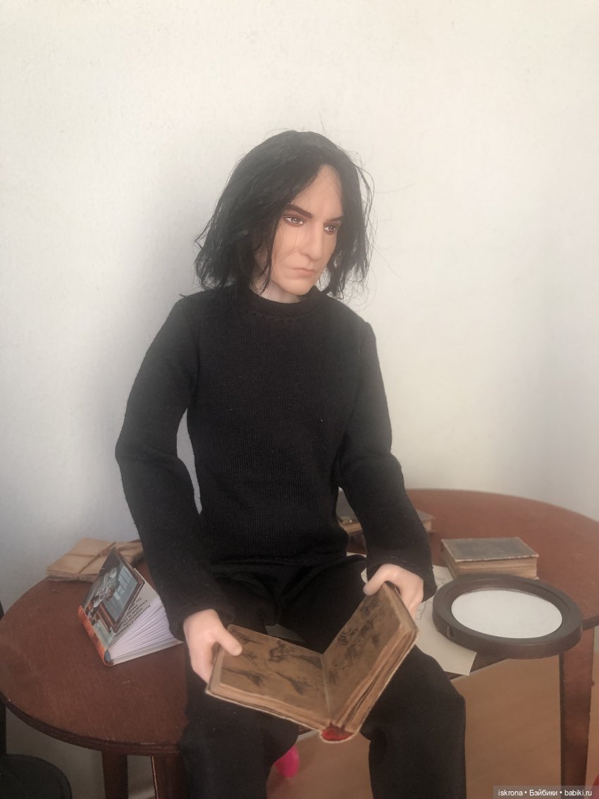 Snape hair day — Куклы Harry Potter (Гарри Поттер) Mattel: Wizarding World (фото 7)