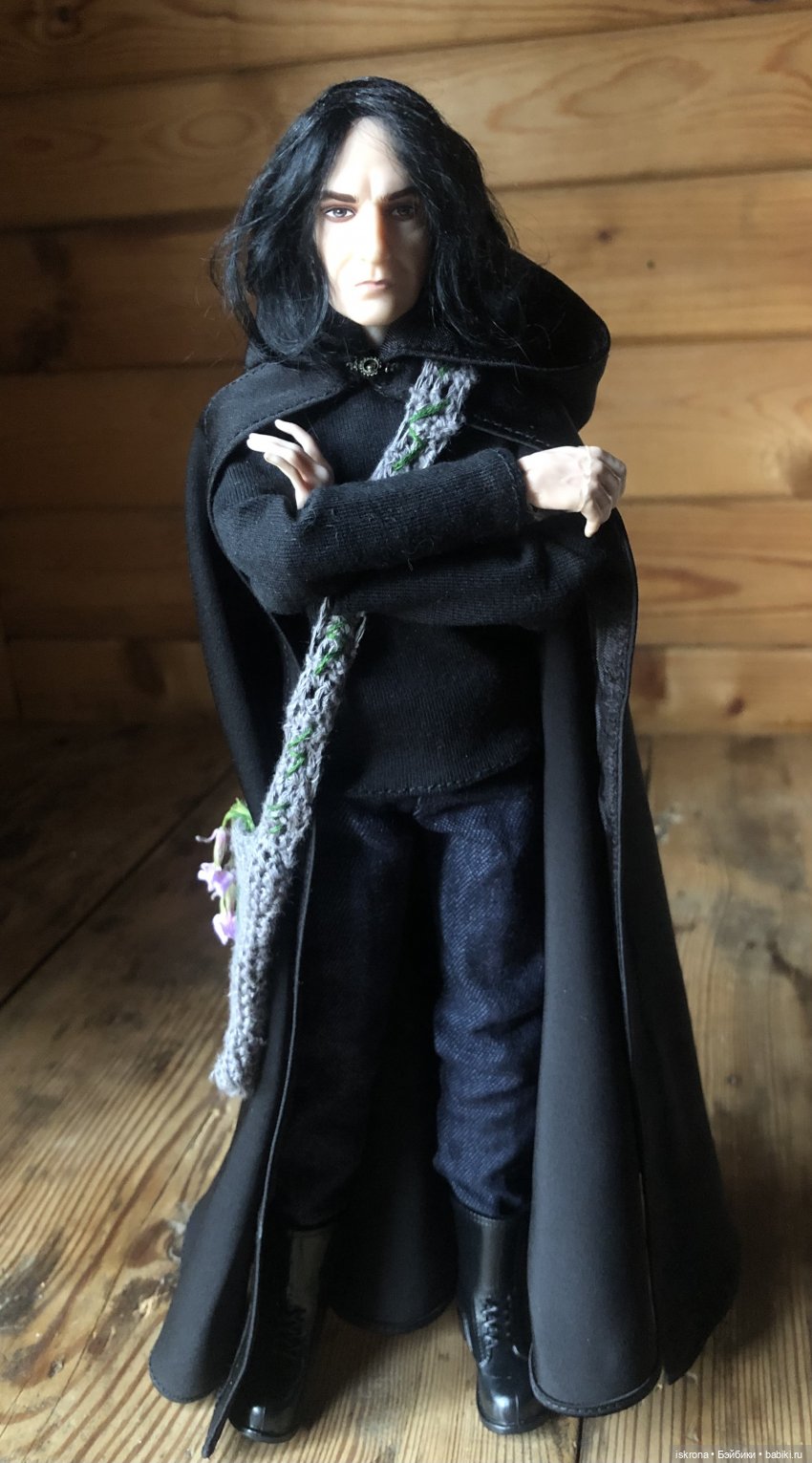 Snape hair day — Куклы Harry Potter (Гарри Поттер) Mattel: Wizarding World (фото 8)