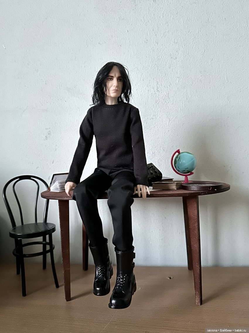 Snape hair day — Куклы Harry Potter (Гарри Поттер) Mattel: Wizarding World (фото 5)