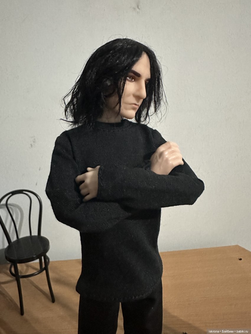 Snape hair day — Куклы Harry Potter (Гарри Поттер) Mattel: Wizarding World (фото 3)