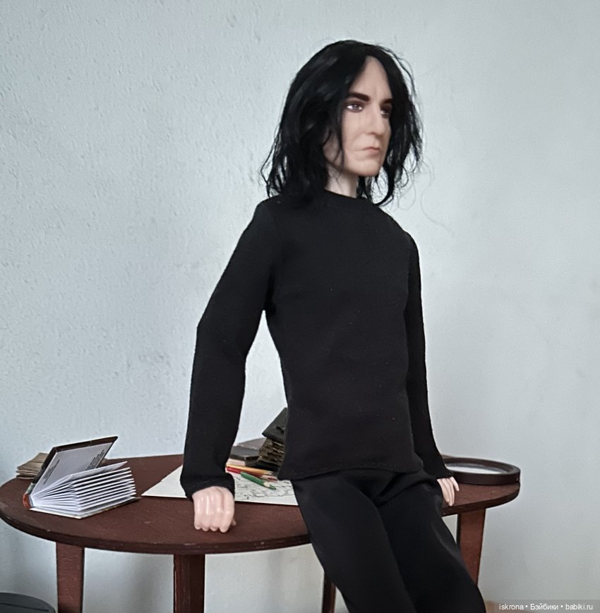 Snape hair day — Куклы Harry Potter (Гарри Поттер) Mattel: Wizarding World (фото 6)