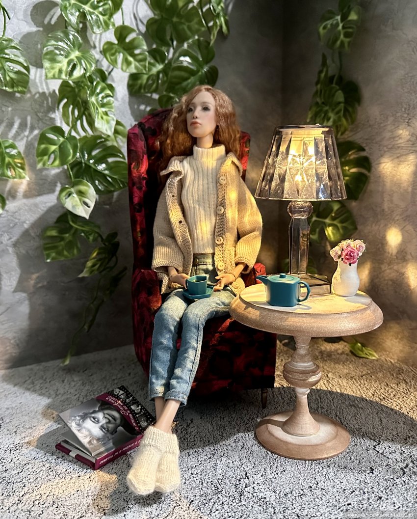 О нимфах и библиотекарях — Домашние фото авторских кукол: личные коллекции