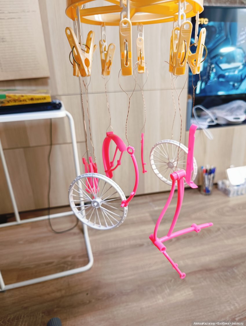 Велосипед для куклы — Аксессуары для кукол своими руками: идеи (фото 3)