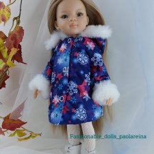 Зимняя курточка на кукол  Paola Reina 32-34 см.