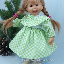 Платье для кукол Вихтель 30 см