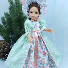 Винтажное платье для кукол Paola Reina