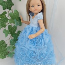 Вечернее платье для кукол Paola Reina