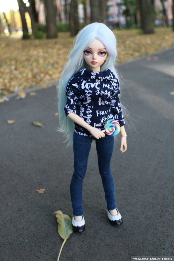 Осенняя прогулка в парке | Бэйбики Осенняя прогулка в парке — Куклы Fairyland (ФэйриЛэнд): BJD (БЖД) (фото 4)