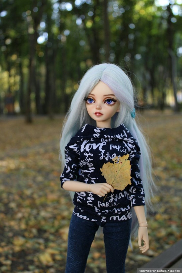 Осенняя прогулка в парке | Бэйбики Осенняя прогулка в парке — Куклы Fairyland (ФэйриЛэнд): BJD (БЖД) (фото 3)