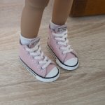 Кеды высокие для Руби ред
