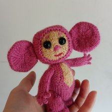 Чебурашка вязаные