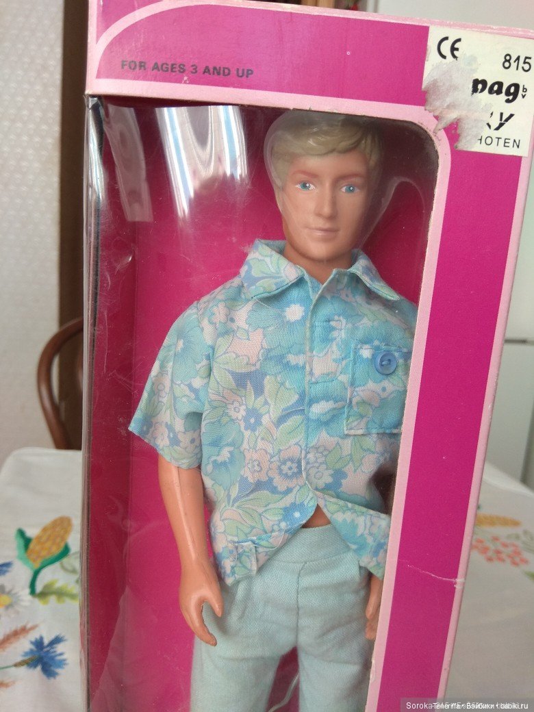 Фото из шопика, коробки с моим костюмом не нашла, но она была похожа на эту. Кукла без аксессуаров