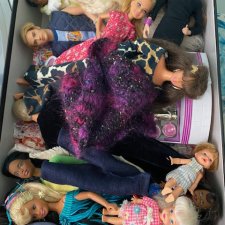 Закрома отчего дома или моя семья Mattel part 2 куклы из коробки