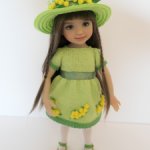 Платье и шляпка для Little Darling и Paola Reina (Little Darling, Paola Reina)