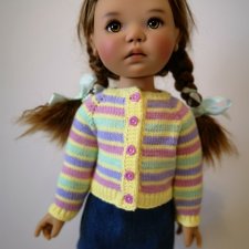 Кофточки для больших кукол (46 см) Meadow dolls, подходят для Бейли, Саффи и Сильвии-Скарлет