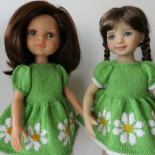 Платья и туфельки для кукол Little Darling и Paola Reina