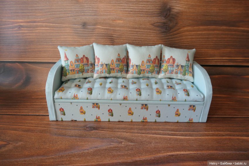 Мягкая мебель для кукол — Мебель для кукол и домиков: фото