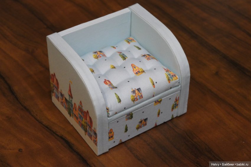 Мягкая мебель для кукол — Мебель для кукол и домиков: фото