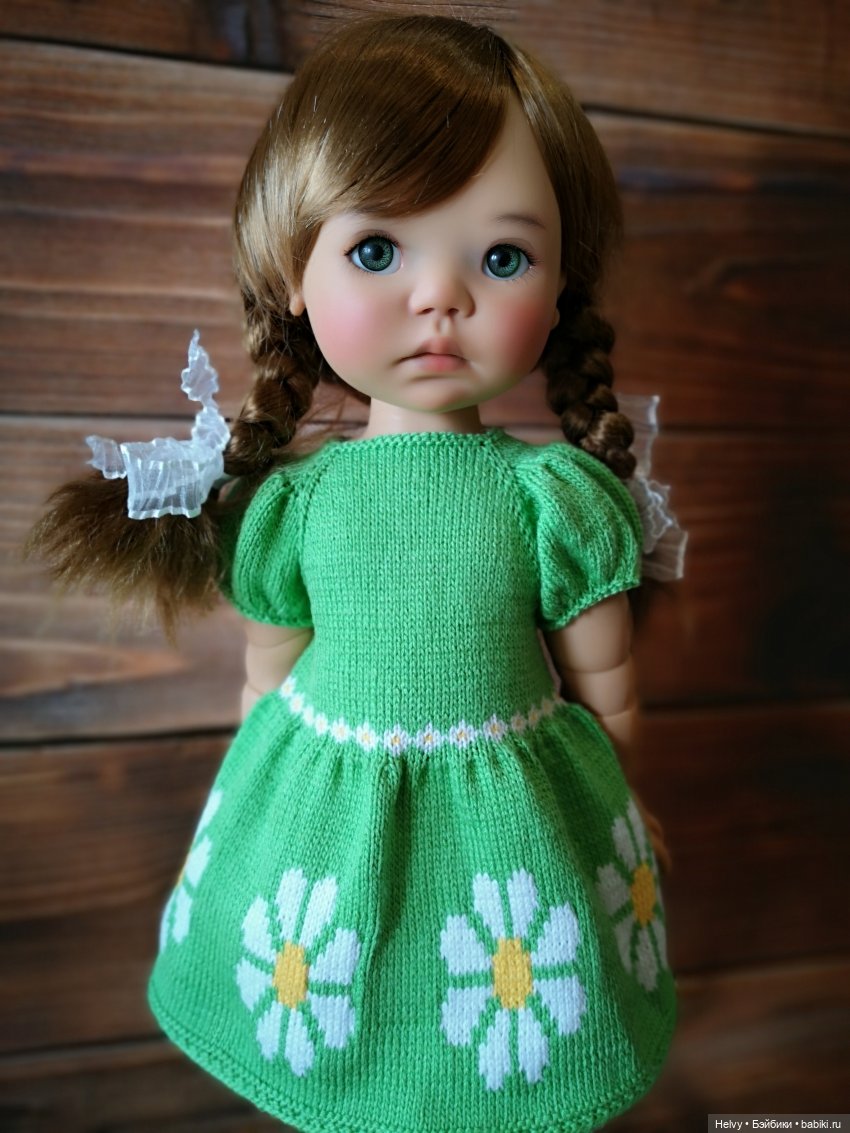 Платье с ромашками для Саффи Meadowdolls | Бэйбики Платье с ромашками для Саффи Meadowdolls (фото 5)
