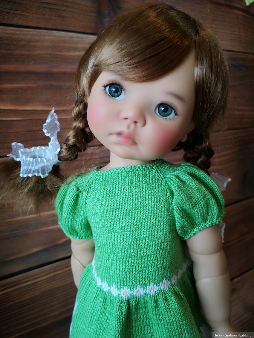 Платье с ромашками для Саффи Meadowdolls | Бэйбики Платье с ромашками для Саффи Meadowdolls (фото 3)