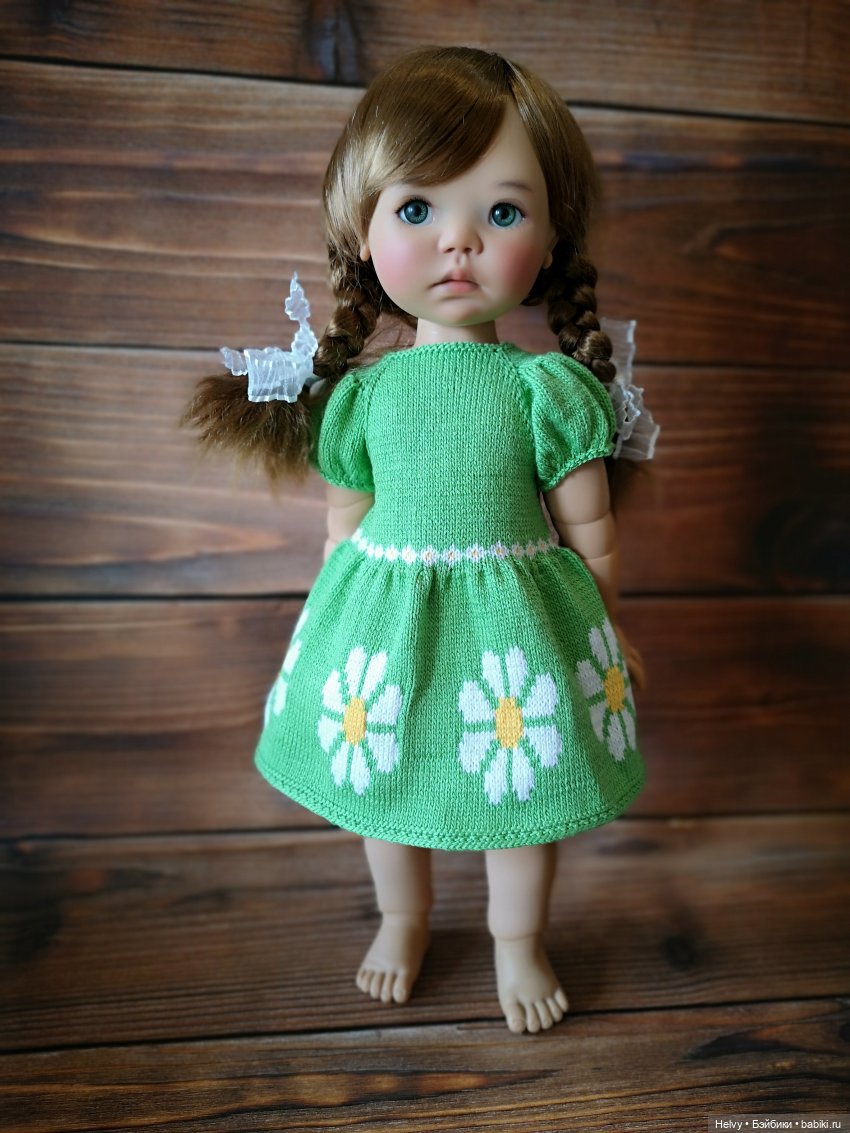Платье с ромашками для Саффи Meadowdolls | Бэйбики Платье с ромашками для Саффи Meadowdolls (фото 6)