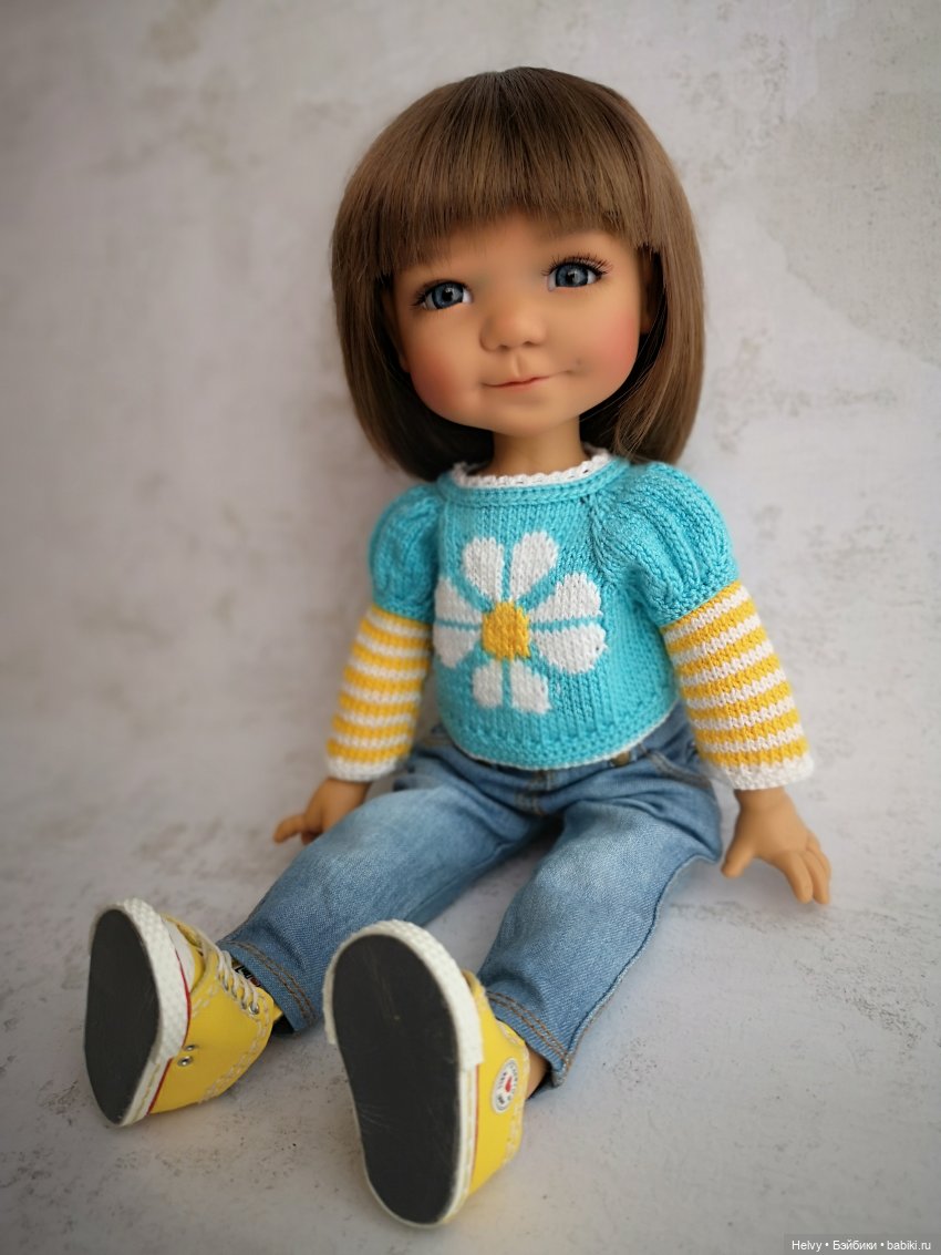 Ромашек много не бывает — Одежда и обувь для кукол своими руками: фото (фото 3)