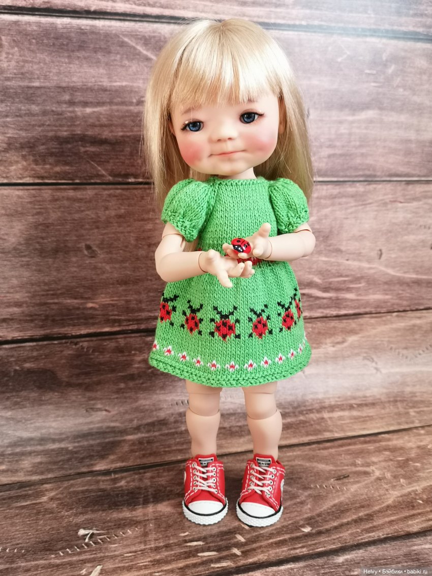 Платья с божьими коровками для Медовят