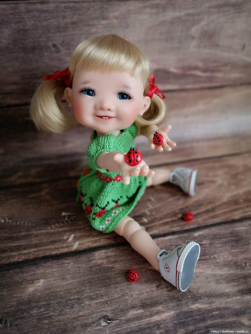 Платья с божьими коровками для Медовят