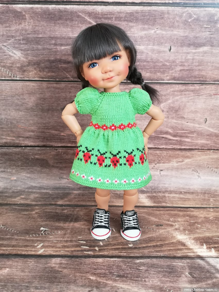 Платья с божьими коровками для Медовят (фото 3)