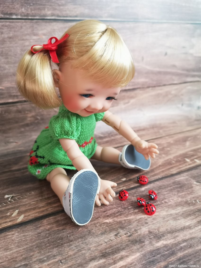 Платья с божьими коровками для Медовят