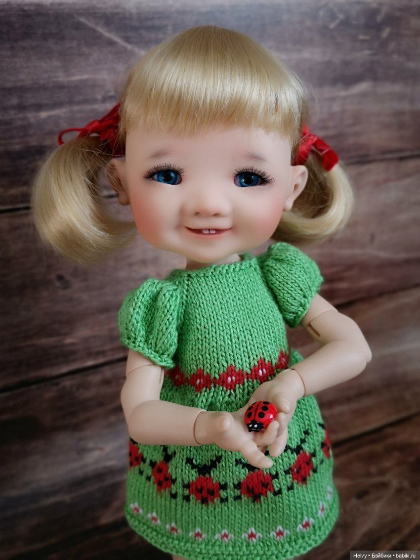 Платья с божьими коровками для Медовят