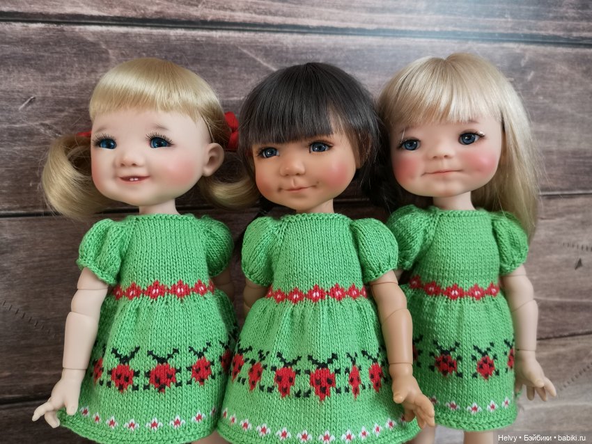 Платья с божьими коровками для Медовят (фото 8)