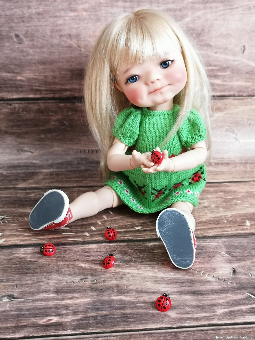 Платья с божьими коровками для Медовят