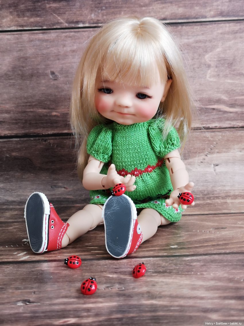 Платья с божьими коровками для Медовят