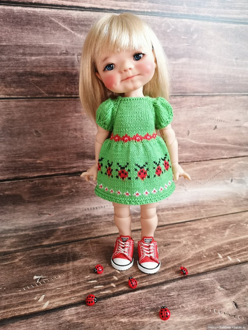 Платья с божьими коровками для Медовят