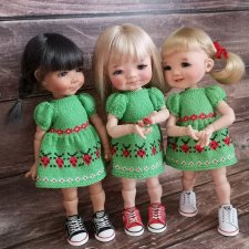 Платья с божьими коровками для Медовят