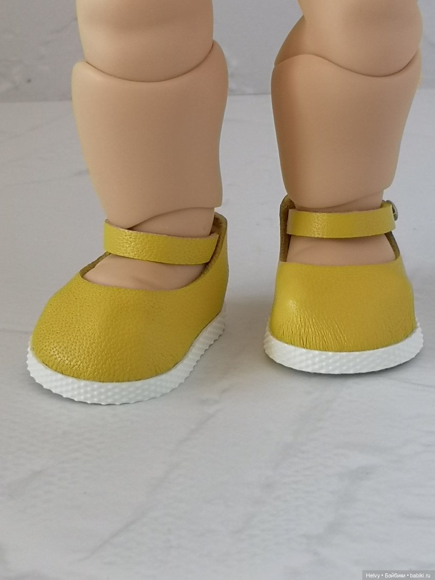 Два способа сделать туфельки для куклы
